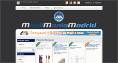 Desktop Screenshot of movilmaniamadrid.com